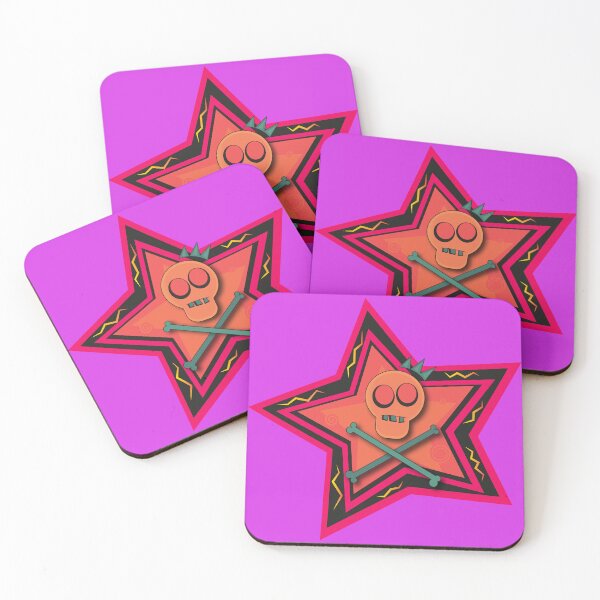 Item preview, Vivid Skull Star: Punk Energy designed and sold by Mati-Studio.