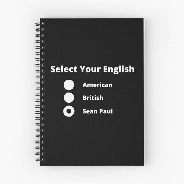 Item preview, Sean Paul English Funny designed and sold by CyberWindow.
