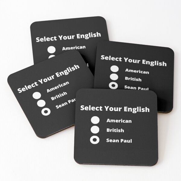Item preview, Sean Paul English Funny designed and sold by CyberWindow.