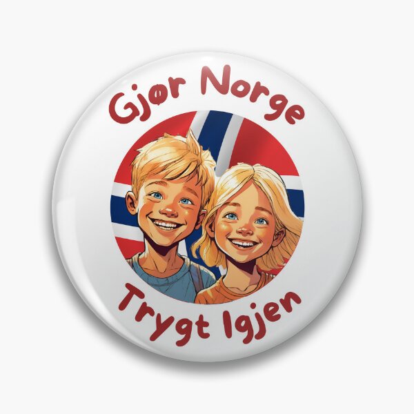 Item preview, Gjør Norge Trygt Igjen designed and sold by Butikken.