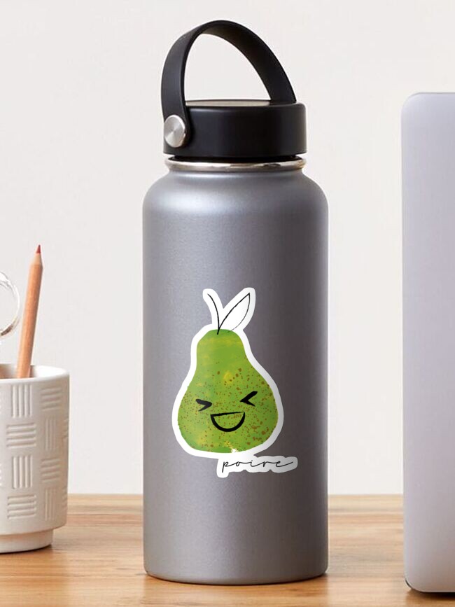 Thumbnail 1 of 3, Sticker, Poire designed and sold by HoopandHoller.