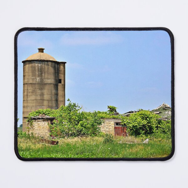 Item preview, A Silo With a Ruined Barn designed and sold by Martha Sherman.