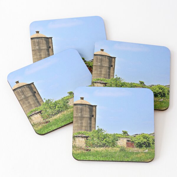 Item preview, A Silo With a Ruined Barn designed and sold by Martha Sherman.