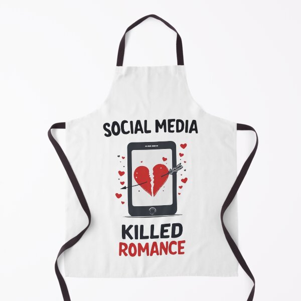 Item preview, Social Media Killed Romance designed and sold by HandicraftArt.