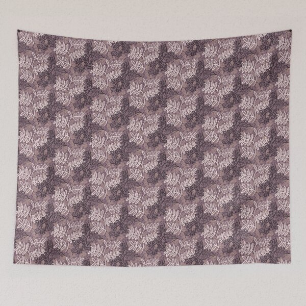 Item preview, Folk Art Leaves In Earth Tones designed and sold by Jodi Mahaffey.