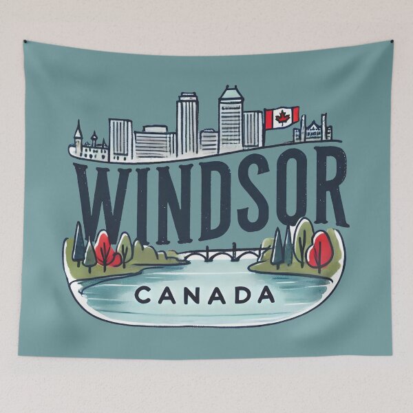 Item preview, Windsor Ontario Canada designed and sold by HowToCanadian.