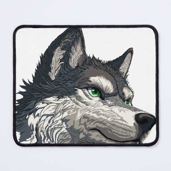 Item preview, Wolf's Head designed and sold by KlakkDrawsStuff.