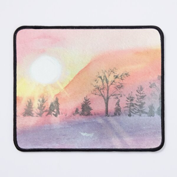 Item preview, Watercolor sunset designed and sold by NathBros.