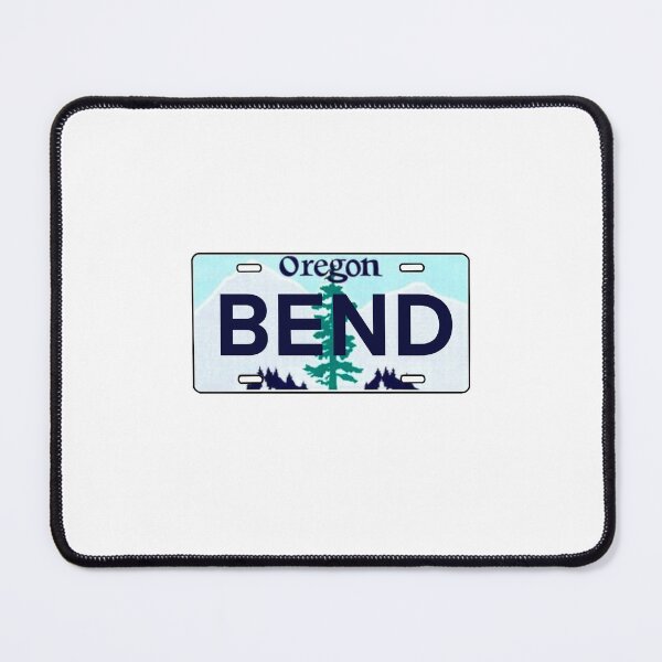 Item preview, Bend Oregon License Plate designed and sold by delmarvastickers.