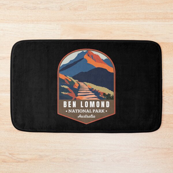 Item preview,  Ben Lomond National Park in Tasmania Australia Retro Travel Art Emblem designed and sold by MaateoDesign.
