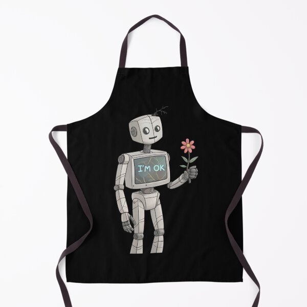 Item preview, I'm OK Broken Robot designed and sold by SignumShop.
