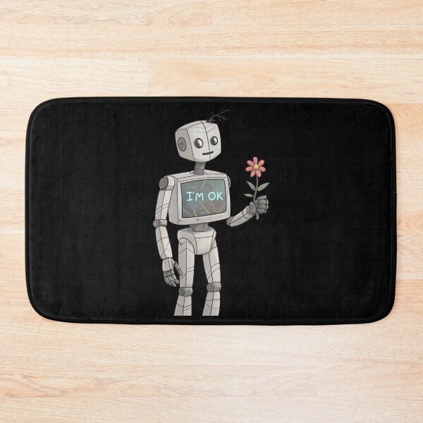 Item preview, I'm OK Broken Robot designed and sold by SignumShop.