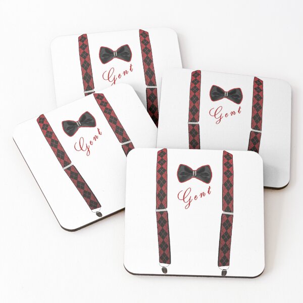 Item preview, Gent I am a gentleman in suspenders and a bow tie.A stylish design designed and sold by JanChryzostom.