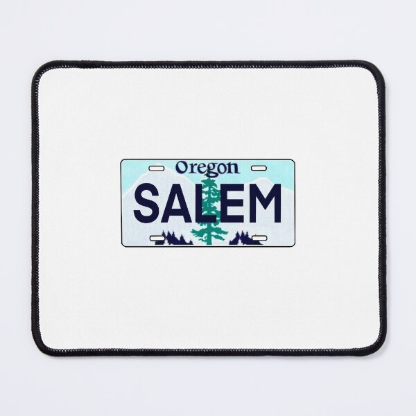 Artikelvorschau, Salem Oregon Nummernschild entworfen und verkauft von delmarvastickers.