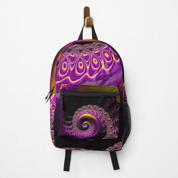 Item preview, Glowing Purple and Gold Spiral designed and sold by Elisabeth Lucas.