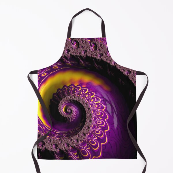 Item preview, Glowing Purple and Gold Spiral designed and sold by Elisabeth Lucas.
