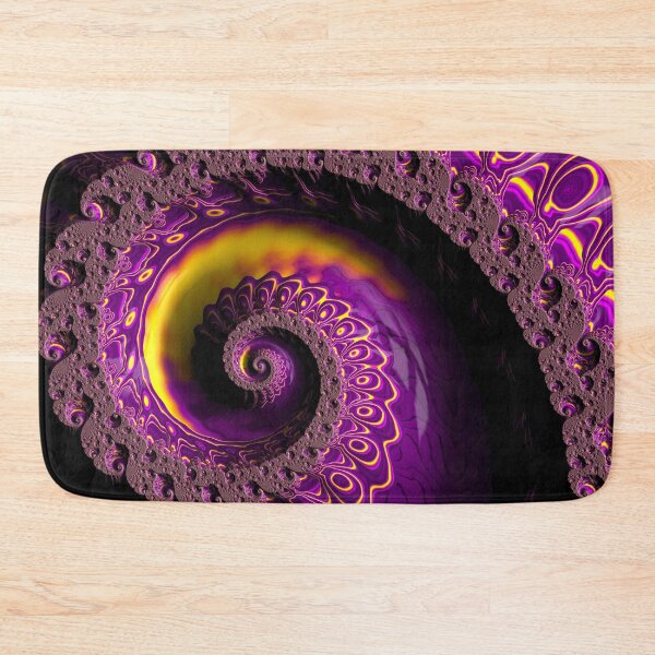 Item preview, Glowing Purple and Gold Spiral designed and sold by Elisabeth Lucas.