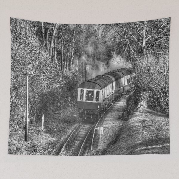 Item preview, Vintage Steam Train Lake District designed and sold by Londonimages.
