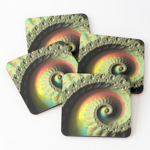 Item preview, Glowing Autumn Spiral designed and sold by Elisabeth Lucas.