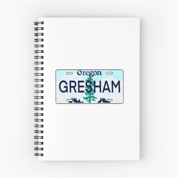Item preview, Gresham Oregon License Plate designed and sold by delmarvastickers.