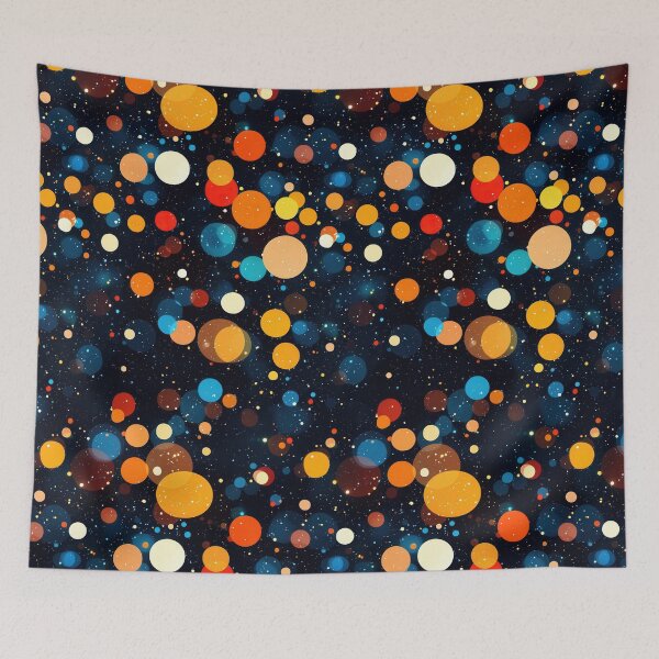 Item preview, Artistic vibrant circles with shimmering light details designed and sold by Piotrek0001.