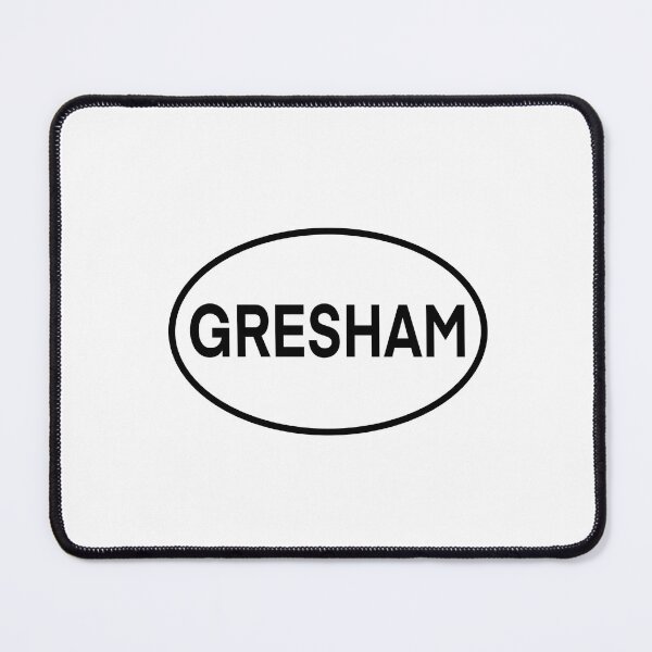 Item preview, Gresham Oval designed and sold by delmarvastickers.