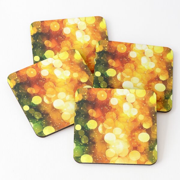 Item preview, Illuminated colorful circles with layered depth designed and sold by Piotrek0001.