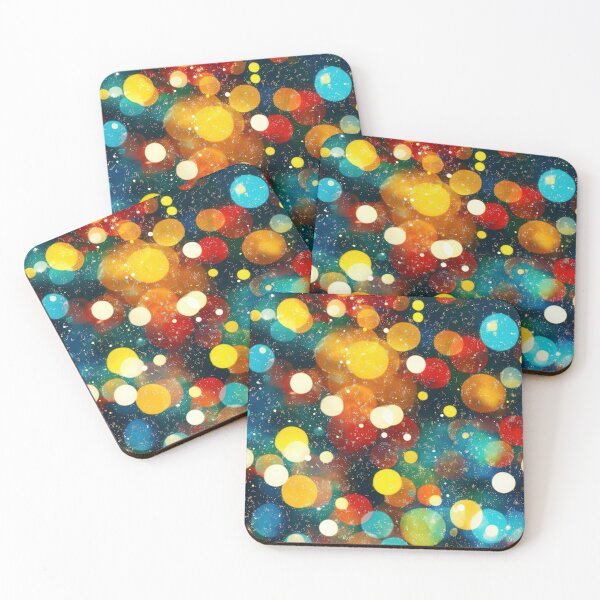 Item preview, Artistic glowing circles in vibrant layered designs designed and sold by Piotrek0001.