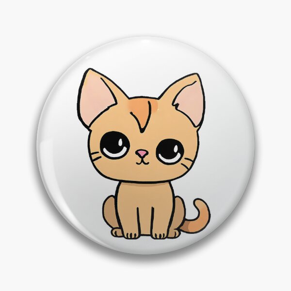 Item preview, Kawaii Abyssinian Kitten designed and sold by CuteAndAesthetic.
