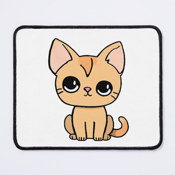 Item preview, Kawaii Abyssinian Kitten designed and sold by CuteAndAesthetic.