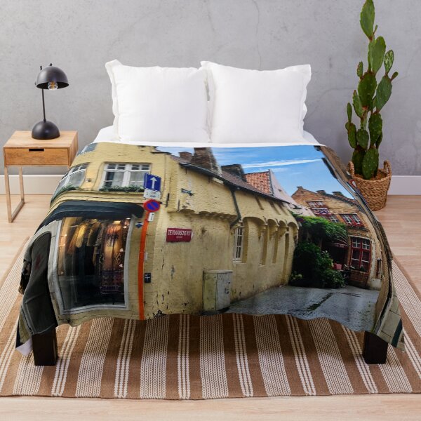 Item preview, Little Yellow House in Bruges Street designed and sold by Quoppidou.