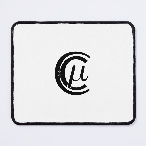 Item preview, Muon Collider Logo (Black & White) designed and sold by muon-collider.