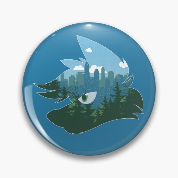 Item preview, City Wolf Landscape designed and sold by RayhamTheDoggo.