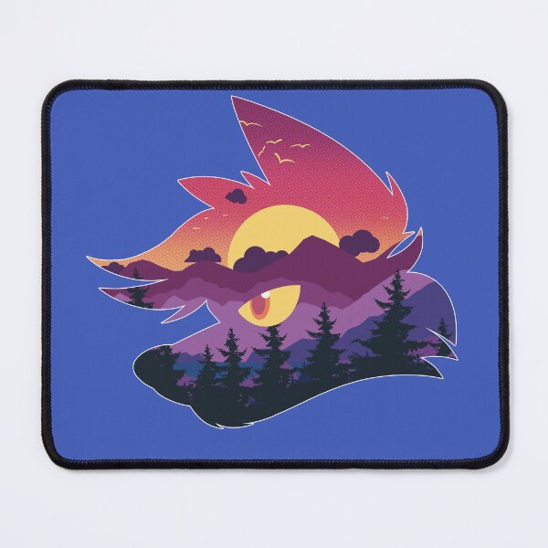 Item preview, Mountain Wolf Landscape designed and sold by RayhamTheDoggo.