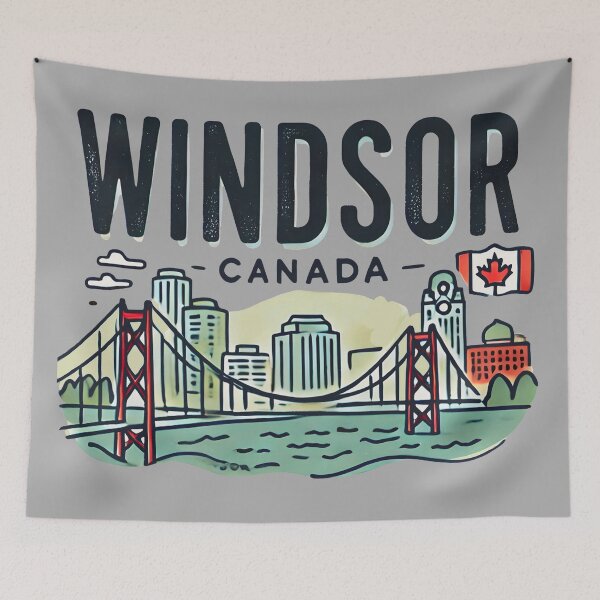 Item preview, Windsor Ontario Canada designed and sold by HowToCanadian.