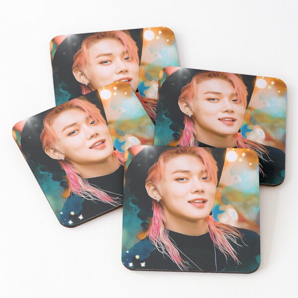 Item preview, Yeonjun Long Pink Hair designed and sold by Hyunnibear.