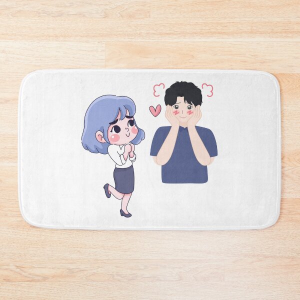 Item preview, Cute Kawaii couple in love designed and sold by mysummerland.