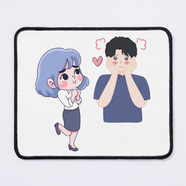 Item preview, Cute Kawaii couple in love designed and sold by mysummerland.