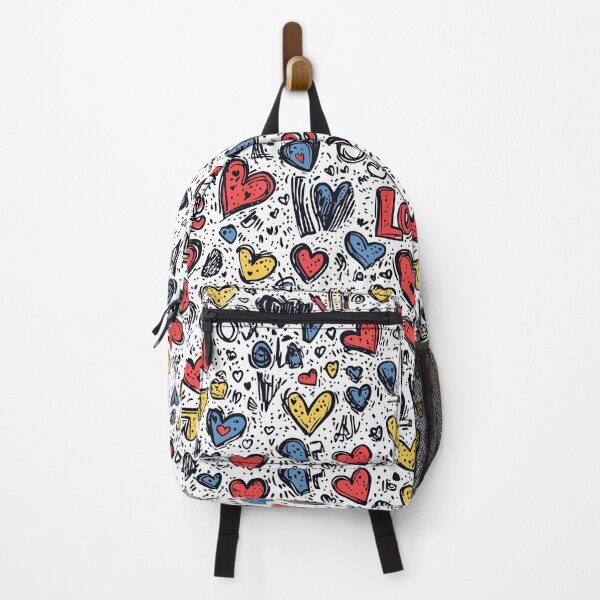 Item preview, Vibrant graffiti hearts with bold colorful accents designed and sold by Piotrek0001.
