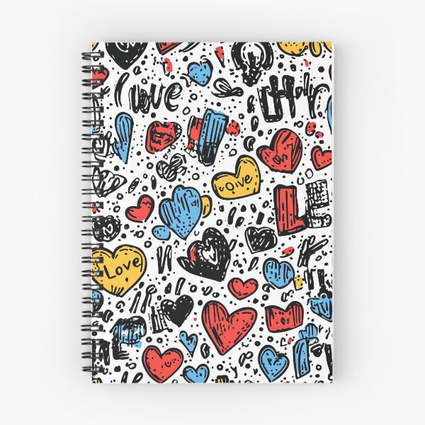 Item preview, Dynamic love pattern on contrasting backgrounds designed and sold by Piotrek0001.