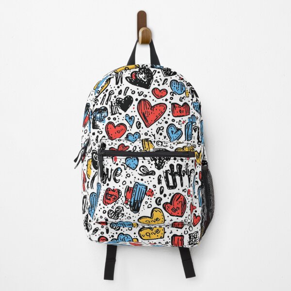 Item preview, Dynamic love pattern on contrasting backgrounds designed and sold by Piotrek0001.