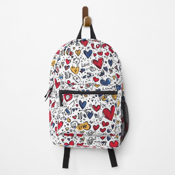 Item preview, Multicolored graffiti hearts and love-inspired designs designed and sold by Piotrek0001.