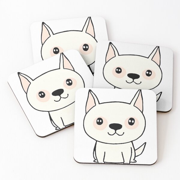 Item preview, Kawaii Bull Terrier designed and sold by CuteAndAesthetic.