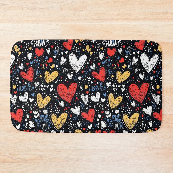 Item preview, Graffiti-inspired vibrant hearts and dynamic compositions designed and sold by Piotrek0001.