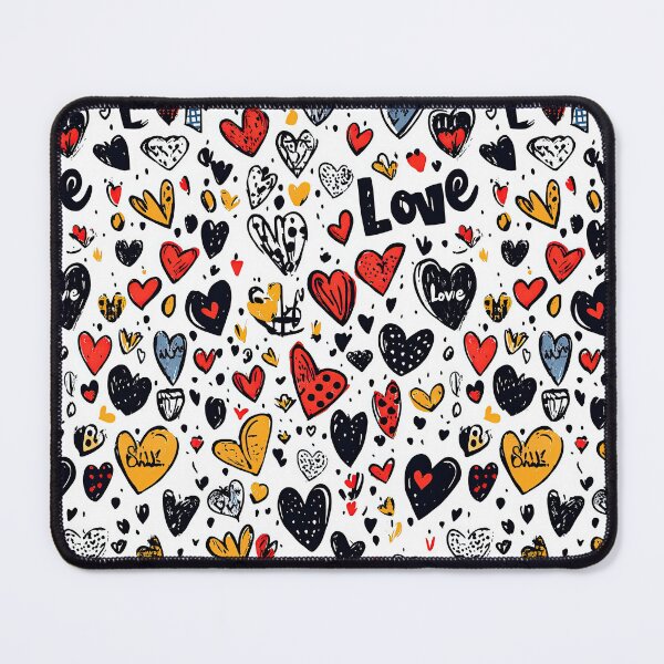 Item preview, Dynamic graffiti hearts with striking color contrasts designed and sold by Piotrek0001.
