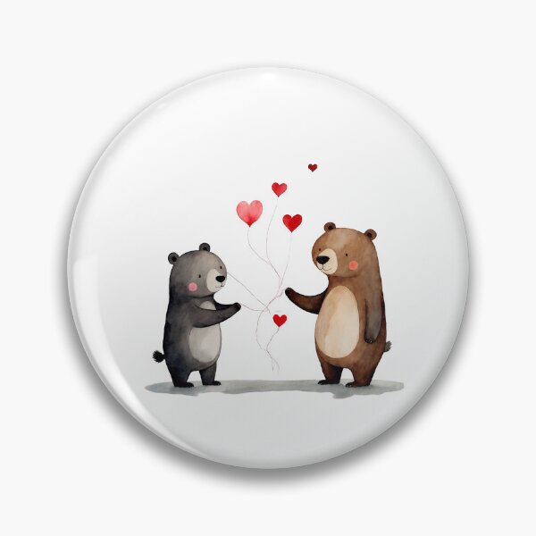Item preview, Watercolor bear, watercolor bear, valentine day, love, adorable animals designed and sold by Victoria Riabov.