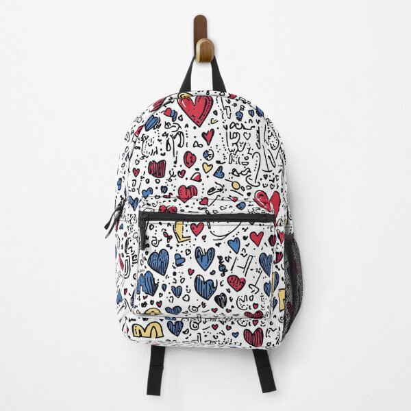 Item preview, Playful abstract hearts and love in graffiti tones designed and sold by Piotrek0001.
