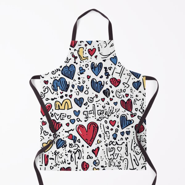Item preview, Playful abstract hearts and love in graffiti tones designed and sold by Piotrek0001.