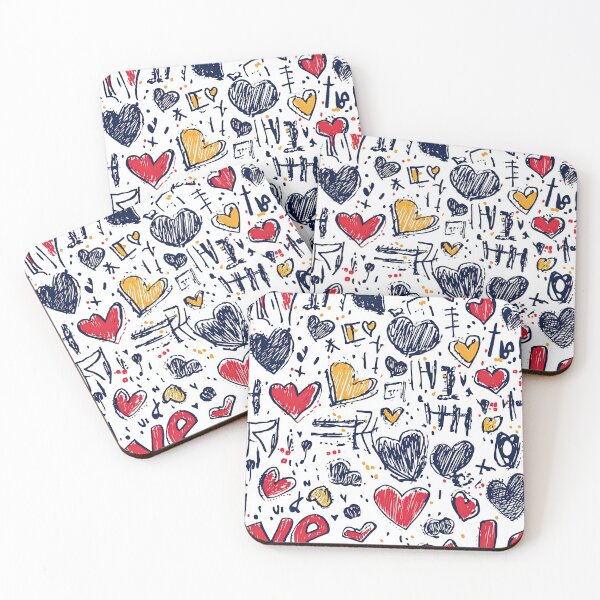 Item preview, Youthful urban love design with vibrant graffiti motifs designed and sold by Piotrek0001.