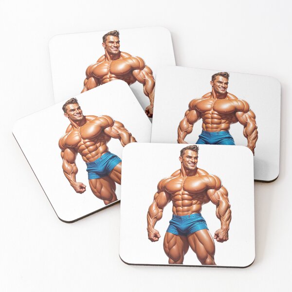 Item preview, New Series: Bodybuilder Sticker #91 designed and sold by ForeverPrintsOK.
